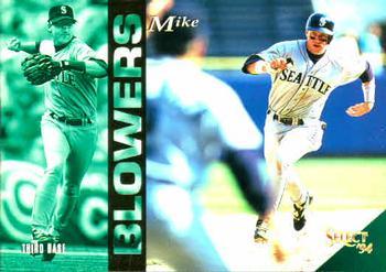 #66 Mike Blowers - Seattle Mariners - 1994 Select Baseball