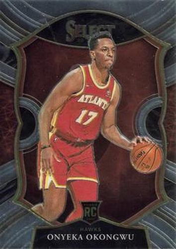 #66 Onyeka Okongwu - Atlanta Hawks - 2020-21 Panini Select Basketball