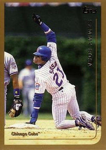 #66 Sammy Sosa - Chicago Cubs - 1999 Topps Baseball