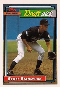 #66 Scott Stahoviak - Minnesota Twins - 1992 Topps Baseball
