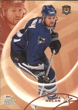 #66 Owen Nolan - San Jose Sharks - 2002-03 Be a Player All-Star Edition Hockey