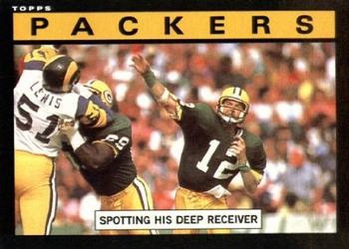 #66 Packers Team Leaders - Green Bay Packers - 1985 Topps Football