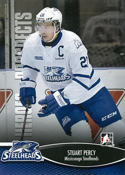 #66 Stuart Percy - Mississauga Steelheads - 2012-13 In The Game Heroes and Prospects Hockey