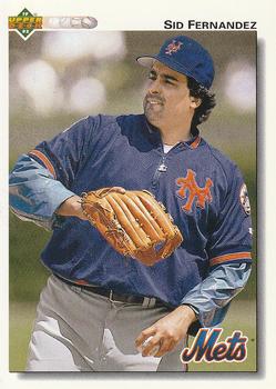 #671 Sid Fernandez - New York Mets - 1992 Upper Deck Baseball