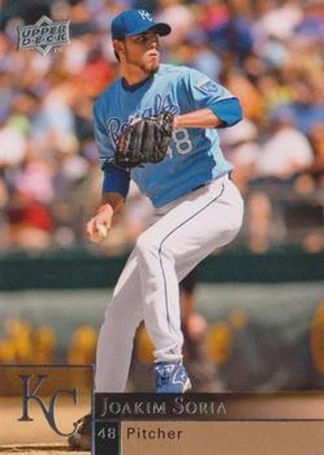 #673 Joakim Soria - Kansas City Royals - 2009 Upper Deck Baseball
