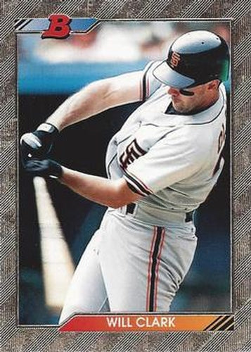 #673 Will Clark - San Francisco Giants - 1992 Bowman Baseball
