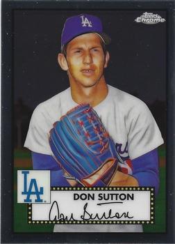 #674 Don Sutton - Los Angeles Dodgers - 2021 Topps Chrome Platinum Anniversary Baseball