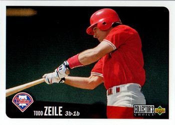 #674 Todd Zeile - Philadelphia Phillies - 1996 Collector's Choice Baseball