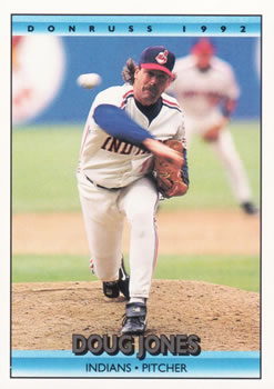 #674 Doug Jones - Cleveland Indians - 1992 Donruss Baseball