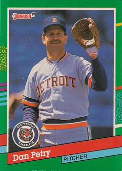 #675 Dan Petry - Detroit Tigers - 1991 Donruss Baseball