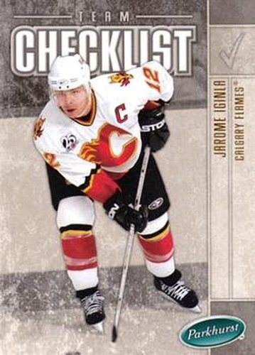 #675 Jarome Iginla - Calgary Flames - 2005-06 Parkhurst Hockey