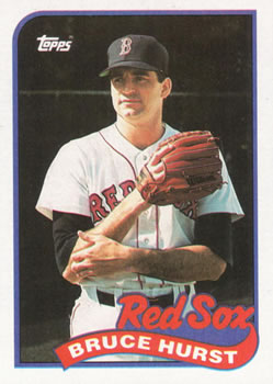 #675 Bruce Hurst - Boston Red Sox - 1989 Topps Baseball