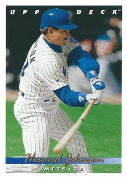 #676 Howard Johnson - New York Mets - 1993 Upper Deck Baseball