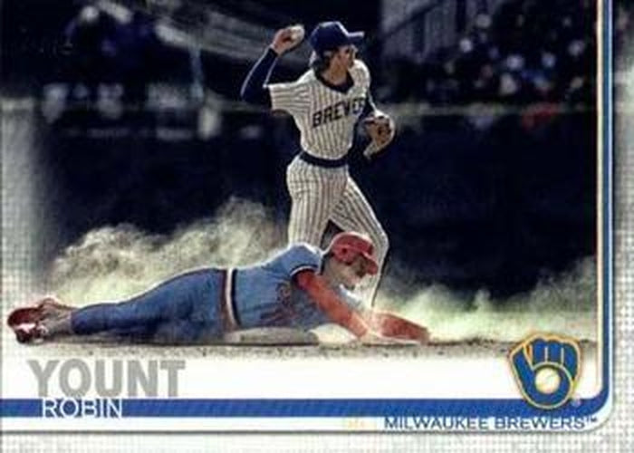 #676b Robin Yount - Milwaukee Brewers - 2019 Topps Baseball
