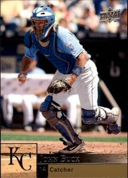 #677 John Buck - Kansas City Royals - 2009 Upper Deck Baseball