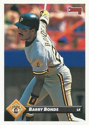#678 Barry Bonds - Pittsburgh Pirates - 1993 Donruss Baseball