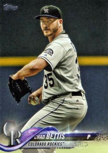 #678 Chad Bettis - Colorado Rockies - 2018 Topps Baseball