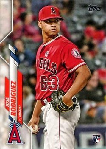 #678 Jose Rodriguez - Los Angeles Angels - 2020 Topps Baseball