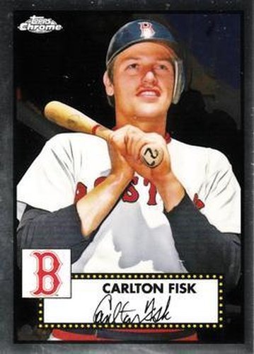 #679 Carlton Fisk - Boston Red Sox - 2021 Topps Chrome Platinum Anniversary Baseball