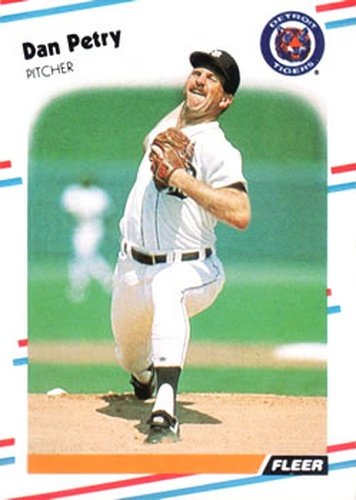 #67 Dan Petry - Detroit Tigers - 1988 Fleer Baseball