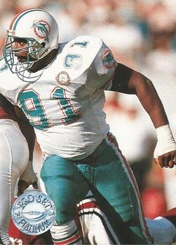 #67 Jeff Cross - Miami Dolphins - 1991 Pro Set Platinum Football