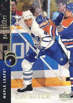 #67 Dave Ellett - Toronto Maple Leafs - 1994-95 Upper Deck Hockey - Electric Ice