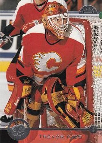 #67 Trevor Kidd - Calgary Flames - 1996-97 Leaf Hockey