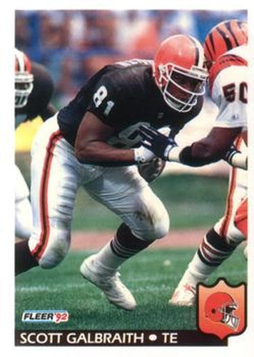 #67 Scott Galbraith - Cleveland Browns - 1992 Fleer Football