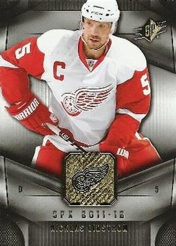 #67 Nicklas Lidstrom - Detroit Red Wings - 2011-12 SPx Hockey