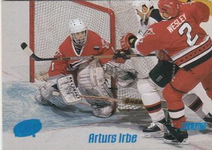 #67 Arturs Irbe - Carolina Hurricanes - 1999-00 Stadium Club Hockey