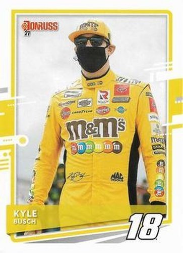 #67 Kyle Busch - Joe Gibbs Racing - 2021 Donruss Racing