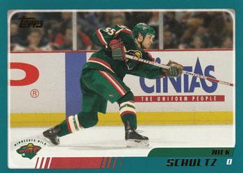 #67 Nick Schultz - Minnesota Wild - 2003-04 Topps Hockey