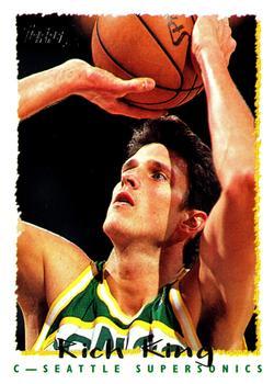 #67 Rich King - Seattle SuperSonics - 1994-95 Topps Basketball