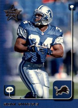 #67 Ron Rivers - Detroit Lions - 1999 Leaf Rookies & Stars Football