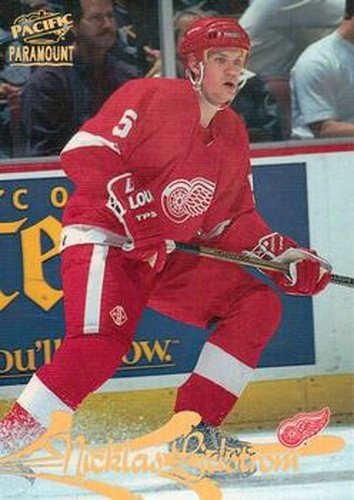 #67 Nicklas Lidstrom - Detroit Red Wings - 1997-98 Pacific Paramount Hockey