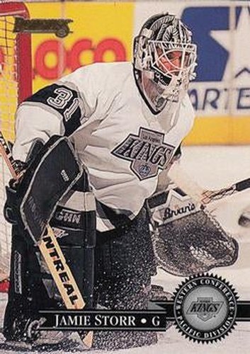 #67 Jamie Storr - Los Angeles Kings - 1995-96 Donruss Hockey