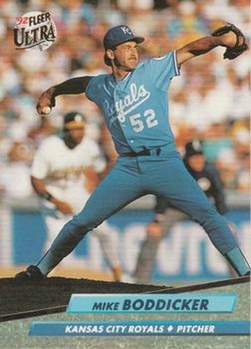 #67 Mike Boddicker - Kansas City Royals - 1992 Ultra Baseball