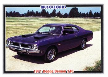 #67 1971 Dodge Demon 340 - 1992 Collect-A-Card Muscle Cars