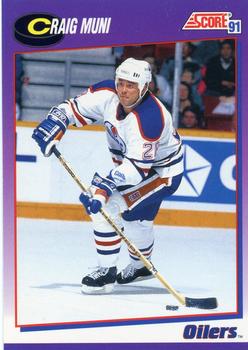 #67 Craig Muni - Edmonton Oilers - 1991-92 Score American Hockey