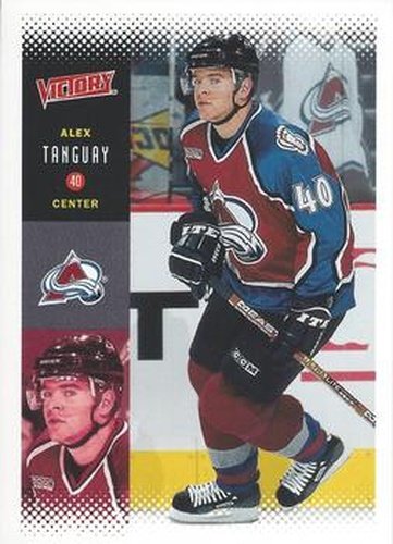 #67 Alex Tanguay - Colorado Avalanche - 2000-01 Upper Deck Victory Hockey
