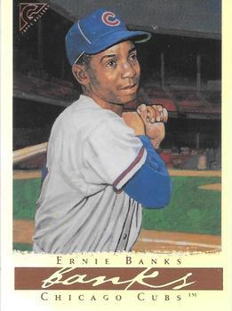 #67b Ernie Banks - Chicago Cubs - 2003 Topps Gallery Hall of Fame - Artist's Proofs Baseball