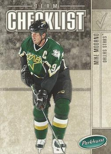 #680 Mike Modano - Dallas Stars - 2005-06 Parkhurst Hockey