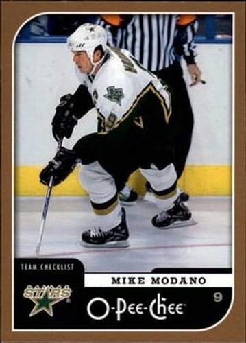 #680 Mike Modano - Dallas Stars - 2006-07 O-Pee-Chee Hockey