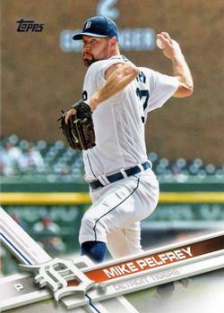 #680 Mike Pelfrey - Detroit Tigers - 2017 Topps Baseball