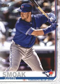 #680a Justin Smoak - Toronto Blue Jays - 2019 Topps Baseball