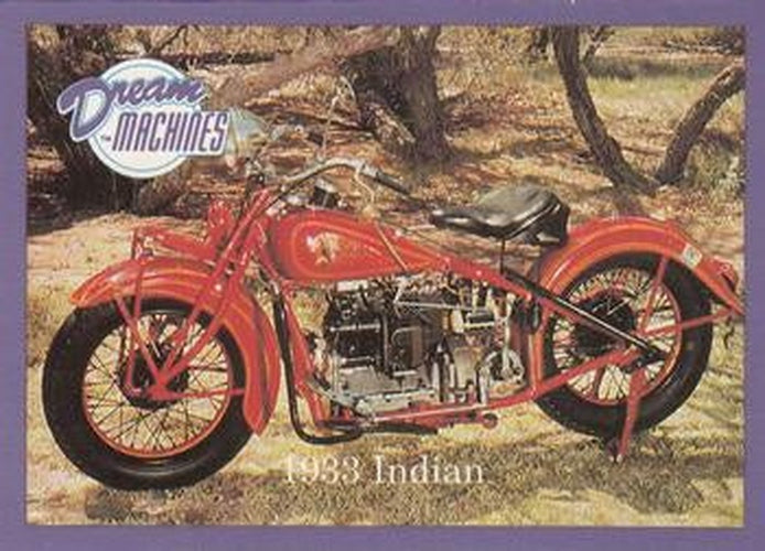 #102 1933 Indian - 1991-92 Lime Rock Dream Machines