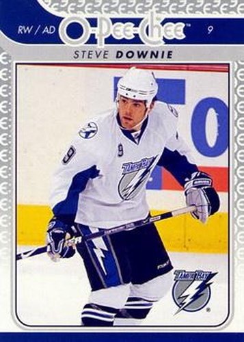 #681 Steve Downie - Tampa Bay Lightning - 2009-10 O-Pee-Chee Hockey