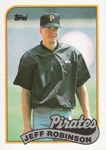 #681 Jeff Robinson - Pittsburgh Pirates - 1989 Topps Baseball