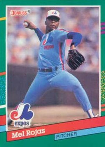 #681 Mel Rojas - Montreal Expos - 1991 Donruss Baseball