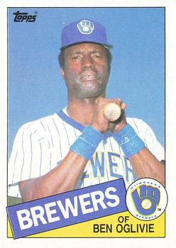 #681 Ben Oglivie - Milwaukee Brewers - 1985 Topps Baseball